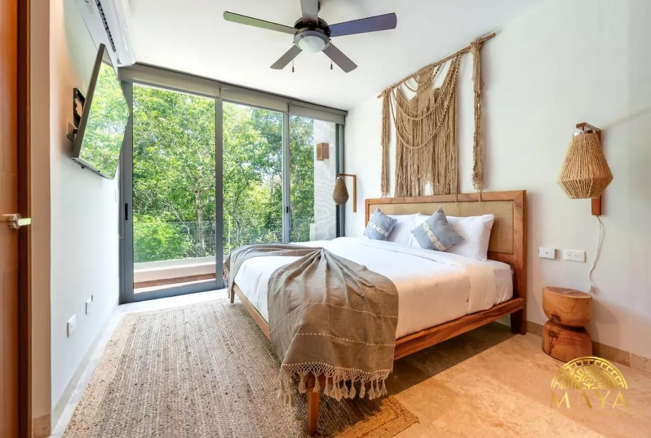 Nhoa 206B Lux 1Br Condo Jungle View In Aldea Zama Tulum Holiday home